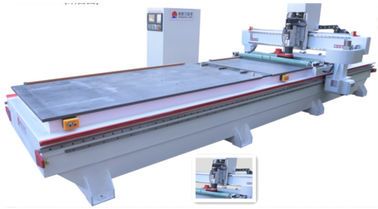 Tabellen-großes System Sofa-Sperrholz-Schienen-Digital-Schneidemaschine-zwei